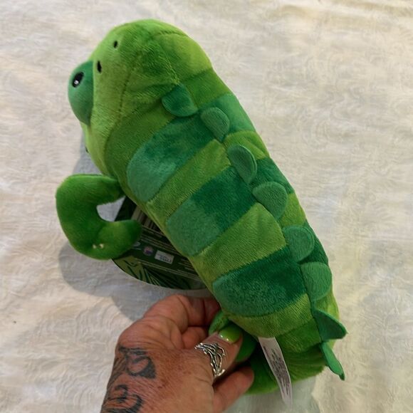 Endangered Species Plush Green Iguana 13" Don't Disappear Stuffed Animal Toy - Picture 4 of 8